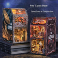 Book Nook Wizardi Miniature - Red Coast Base Roombox Kit